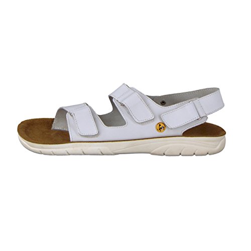 Vivality Herren Tieffußbett Sandalen ESD weiss - 3
