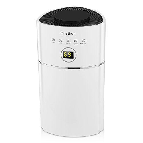 1.1L/Tag elektrischer Entfeuchter Luftentfeuchter Raumentfeuchter Luftentfeuchtungsgeräte Lufttrockner Raumtrockner Raumluftentfeuchter Raumentfeuchtungsgeräte Entfeuchtungsgerät Trocknungsgeräte für Schlafzimmer elektrisch - 2