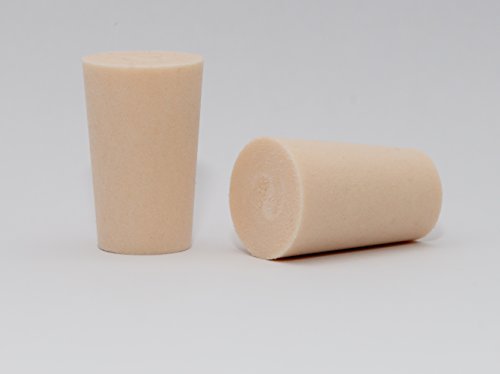 15, 25, 50 oder 75St. Spitzkorken 19mm (⌀ = 17-21.5mm / Länge = 33mm) aus PE Korken Stopfen für Flaschen (15 Stück) - 2