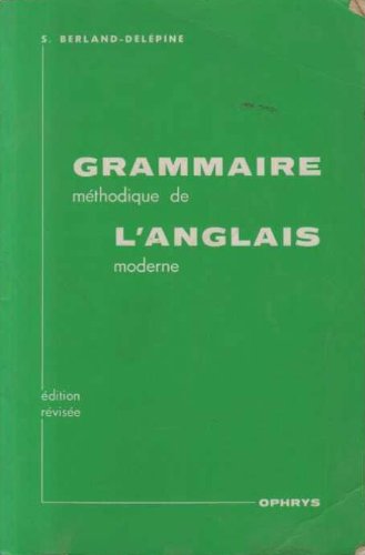 Download GRAMMAIRE METHODIQUE ANGLAIS