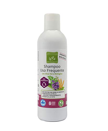 CHAMPÚ USO FRECUENTE - CON ALOE VERA ORGANICA 250 ml