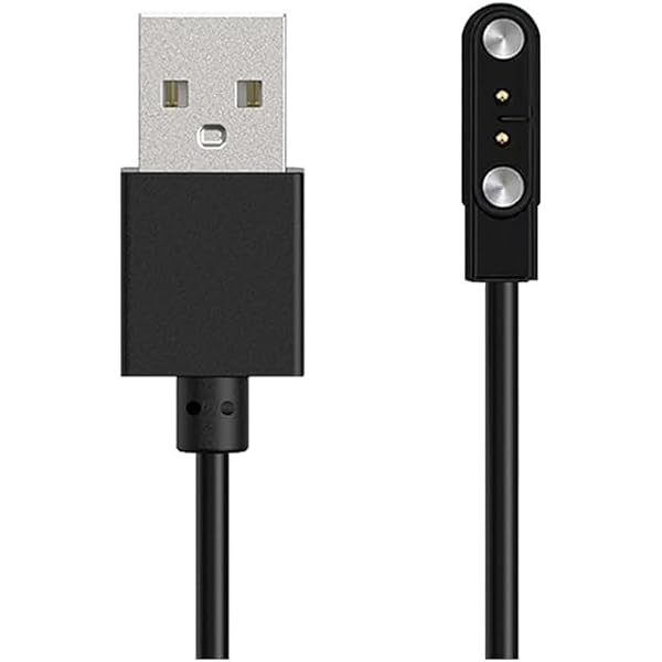 toergy Cavo di ricarica per Matast T60 Smartwatch, cavo di ricarica USB, fissaggio magnetico, ricarica rapida, leggero, durevole, custodia portatile in silicone da viaggio toergy Cavo di ricarica per Matast T60 Smartwatch, cavo di ricarica USB, fissaggio magnetico, ricarica rapida, leggero, durevole, custodia portatile in silicone da viaggio