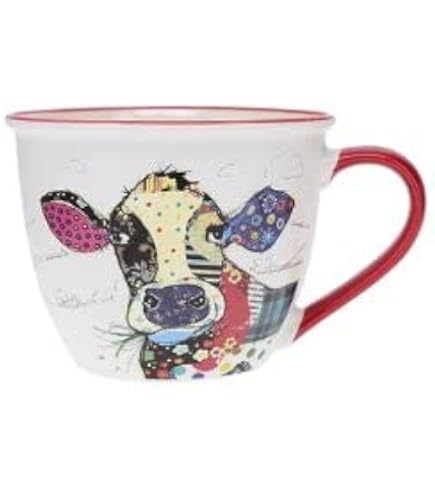 Kiub Bug Art - Mug XL En Porcelaine - 435 Ml - Vache