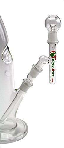 Oil Connector für alle Glas Bongs Schliff 18,8 (NS19) Dabbing, Oil, Waxx – Aufsatz für Glasbongs - 3