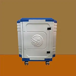 POWEREST Single Inverter Battery Trolley with BlueWhite Color