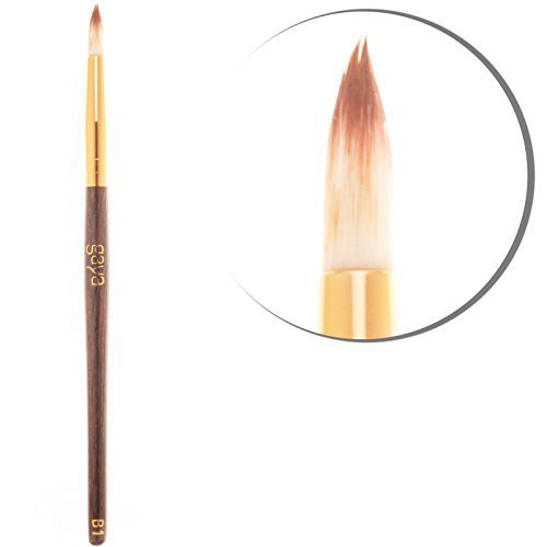 Professional Eyeshadows Blending Makeup Brush - B1 VEGAN High Quality Durable Make Up Eyeshadow Synthetic Fiber Brush - Perfect for Applying & Generating Eyeshadow Blends with Ease