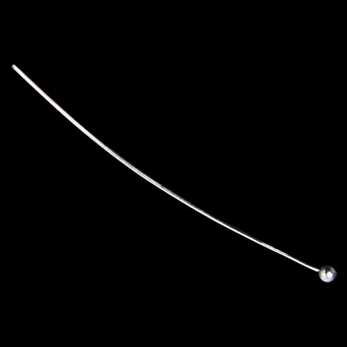 TOOGOO(R) 50 versilbert Kopfstifte Kettelstifte Nietstift 1.5inch - 3