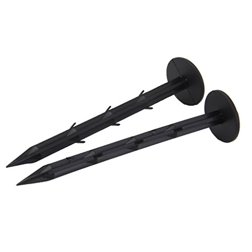 100pcs 6 \ Befestigungsanker Heringe Unkrautvlies Landschaft Membran Fleece