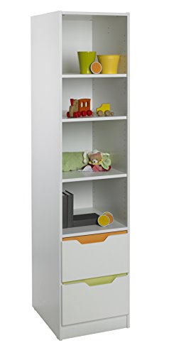 Preisvergleich Produktbild Geuther - Hochregal Fresh, made in Germany, 2 Schubkästen, 4 Einlegeböden, bunt