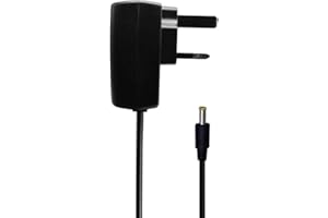 WICAREYO Power Supply Power AC Adapter UK Plug Cable Compatible for SNES Console