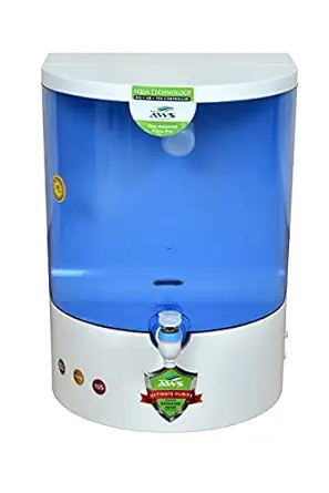 Water Pure 12 Ltr Water Purifier With Active Copper Alkaline Ro Water Filter For home - Pure Minerals Water With Full Kit Prime (Electric 24 W, Blue Colour)