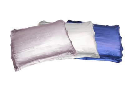 White Lotus Anti Aging -Anti-Aging Seide Kissen Fall – Einfarbig, Perlgrau – Ein Muss Für Den Schönheitsschlaf – Beugt Falten Und Haartransplantationen Vor – 100 % Seide – Oxford Stil-19 Momme- Hält 1 Jahr - 6