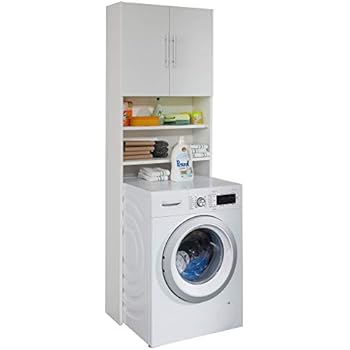 Vicco Waschmaschinenschrank 'Luis' 64x190cm - Stauraum über Der Waschmaschine
