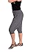 Produktbild Damen 3/4 Ali Baba Hareem Baggypants Hosen Abgeschnitten Shorts Leggings 8-26 - Dunkelgrau - Hot Sexy spring Hose, M/L 12-14