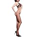 Produktbild OOCOME Frauen-offene Gabelung Bodysuit Sexy Dessous Ganzkrper-Str¨¹mpfe Crotchless hoch-taillierte Pantyhose Str¨¹mpfe Carneous