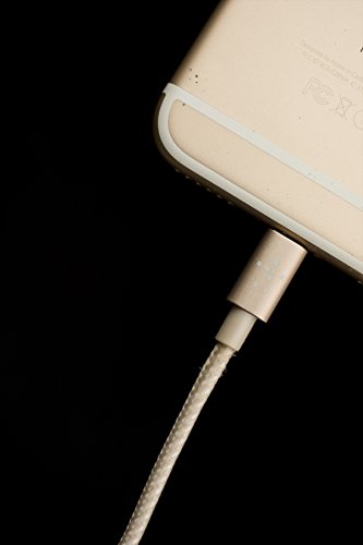 Belkin Premium MixIt Metallic Lightning Lade/Sync-Kabel (1,2m, geeignet für iPhone 5/5c/5s, iPhone 6/6s/6 Plus/6s Plus, iPhone 7/7 Plus, iPhone SE, iPad Air 2, iPad Pro) gold - 3