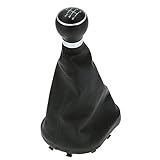 caddy maxi innenausstattung 6-Gang-Schaltknauf & Gamasche Wencaimd 6 Gang Schaltknauf Schalthebelmanschette Ersatzkit für VW Caddy II 2 MK2 2004-2009 TOURAN 2003-2010 zum Autos Autos Kraftfahrzeuge