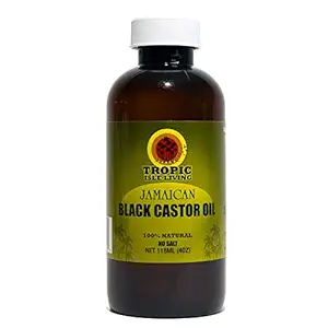 Tropic Isle Living Jamaican Black Castor Oil Plastic PET Bottle (4 oz)