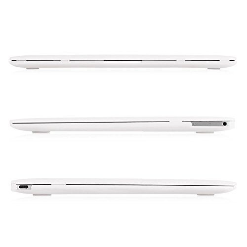 Fintie H  lle f  r MacBook 12 Retina - Ultrad  nne Hochwertige Matt Gummierte Hartschale Tasche Schutzh  lle Snap Case f  r Macbook 12  mit Retina Dis