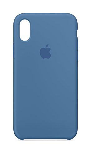 Preisvergleich Produktbild Apple iPhone X Silikon Hülle, Denimblau