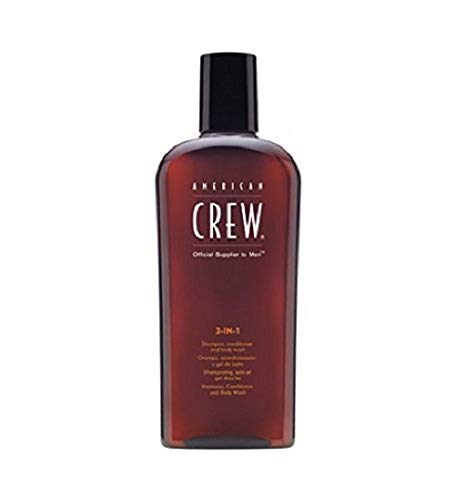 American Crew - CREW 3 IN 1 shampoo. conditioner and body wash 450 ml-Man