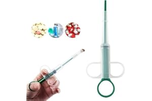 Gowxs Haustier Hund Katze Kapsel Tablette Pill Feeder,Medikamenten Feeder Haustier Pusher Pille Injektor, Tablet Feeder Krankenpflege Pusher Shooter Pills Feeder für Katzen kleine Hunde