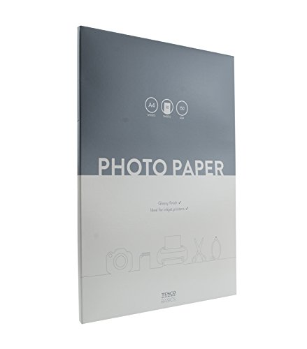 glossy photo paper 6x4 tesco