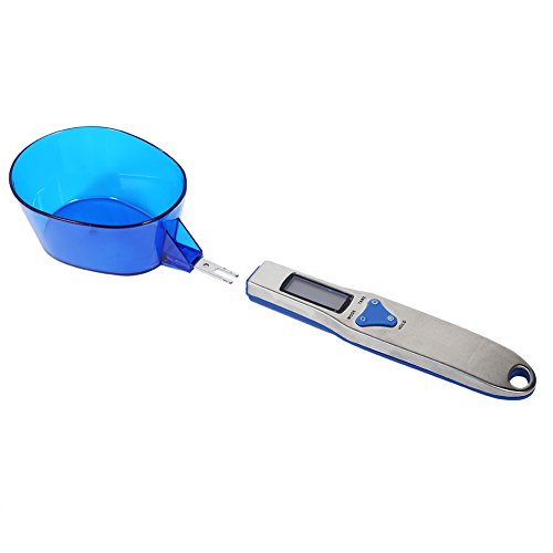 Elektronische Löffelwaage Digitale Löffelwaage Mini Elektronische Messen Waagen Küchenwaage für Kochen Backen, 0,1-500 g - 3