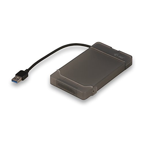 i-tec MySafe USB 3.0 Easy, externes 6.4 cm / 2.5″ Festplattengehäuse für SATA I/II/III HDD SSD, Schwarz - 2