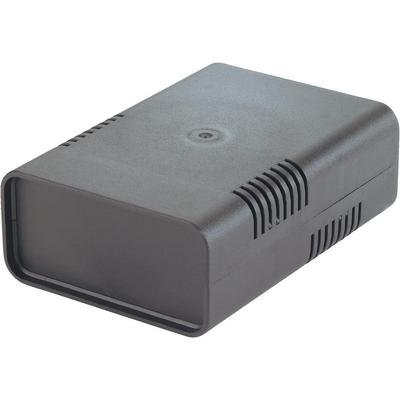 EURO KUNSTSTOFF-GEHÄUSE MITTEL SCHWARZ