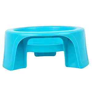 Kuber Industries Plastic Multipurpose Plant Pot Water Pot Gas Cylinder Stand (Green) -CTKTC025529