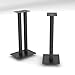 Price comparison product image Divine Audio Tom Speaker Stands, 31"/785mm, Black (Pair), Without Cable Management