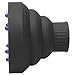 Ultron Foldable Black Hair Dryer Diffuser