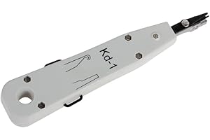 VIVOCH Outil de poinçonnage, Multi - Fonction Krone Type IDC/câble réseau cat3, 4, 5, 5e, 6 et téléphone Impact Terminal Plug Tool