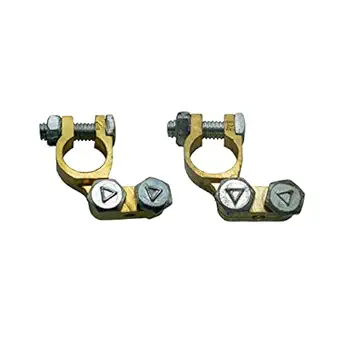 Ovicart Car Battery Terminal Clamp Clips Connector 1 Pair