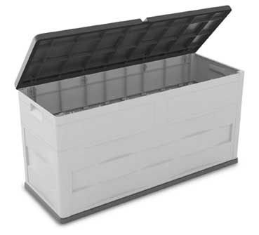 Kissenbox Ambition, hellgrau – anthrazit - 2