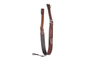 WEMBILS Equitack Pferd, Western-Leder, komplettes Flanken-Cinch-Set, Heckflanken-Rückengurt, Sattel, Billets, Tack, Pferdegurte