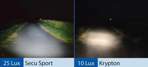 Büchel LED Scheinwerfer 25Lux Secu Sport, schwarz, 51250820 - 2