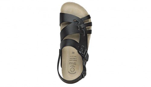 Preisvergleich Produktbild Weeger-Bio-Pantolette schwarz Gr. 41