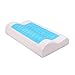Produktbild JullyeleDEgant Sommer Cool Gel Bettwäsche Kissen Atmungsaktiv Langsam Rebound Memory Foam Massage Nackenschmerzen Relief Kissen Health Care Kissen