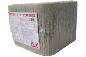 PEYCA Nanta Block Fly Control 10kg - Nanta. Bloque vitamínico Mineral con Efecto Repelente de Insectos y parásitos externos. Ideal para becerros, Vacas, ovejas y Caballos.