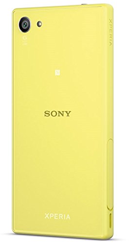 Sony Xperia Z5 Compact Smartphone (4,6 Zoll (11,7 cm) Touch-Display, 32 GB interner Speicher, Android 5.1) gelb
