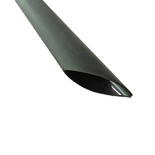 Schrumpfschlauch 3:1 mit Kleber 1 Meter Auswahl aus 7 Größen Schwarz 3mm-40mm (15mm Innen Ø)