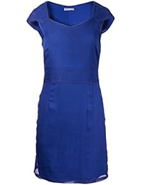 Lavand - Vestido ajustado manga corta color azul Klein