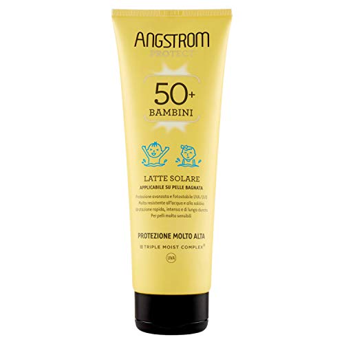 Angstrom Enfants - Lait Solaire SPF 50+ da 250 ml - Format Prix imbattable