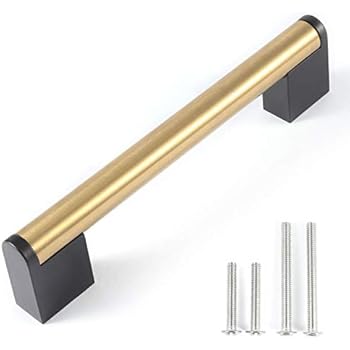 5 Stück Goldenwarm Goldene Griff Feststehend Dusche Möbelgriffe