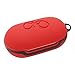 Produktbild Kopfhörer Silikonhülle, CHshe Kopfhörer Tasche Staubdichter Schutz Stoßfeste Schutzhülle Wireless Bluetooth-Headset Cove Case Mit Schlüsselbundhaken Kompatibel Mit Samsung Galaxy Buds