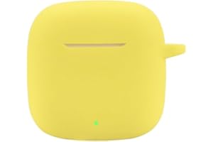 FTRONGRT Copertura Silicone Morbido per Huawei FreeBuds SE 2/SE 3 - Antiurto, Giallo