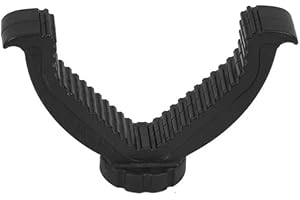 WPPPAN Schwarzer V-Jochhalter Schießauflage, Schießstativ, Gewehrauflage, tragbare V-Jochauflage, Stativ für Gewehr, Haltbarkeit, Schießen, V-Jochkopf für Outdoor-Aktivitäten, Waffenteile und Zubehör