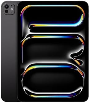 Apple iPad Pro 11'' (M5): Ultra Retina XDR, Vetro nanotexture, 1 TB, Wi-Fi, fotocamere frontale e posteriore da 12MP, scanner LiDAR, un giorno di batteria – Nero siderale